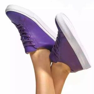 Greats Purple Low-Top Athletic Sneakers